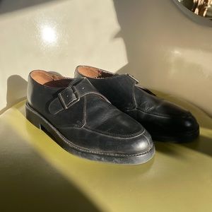 Leather oxfords